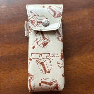 Paul Frank optometrics glasses case with camera